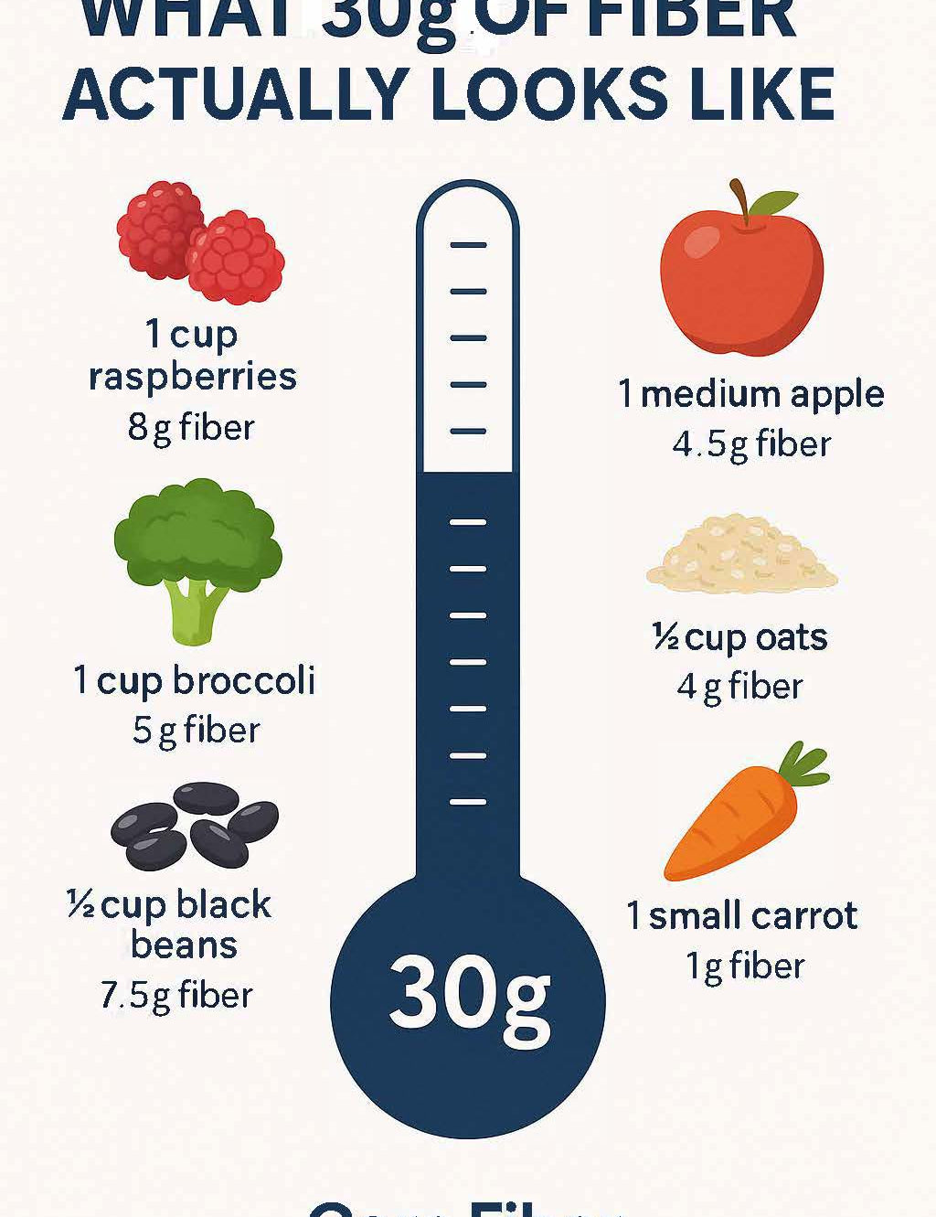 Why 30g of Fiber a Day Isn’t Just “Nice” - It’s Non-Negotiable