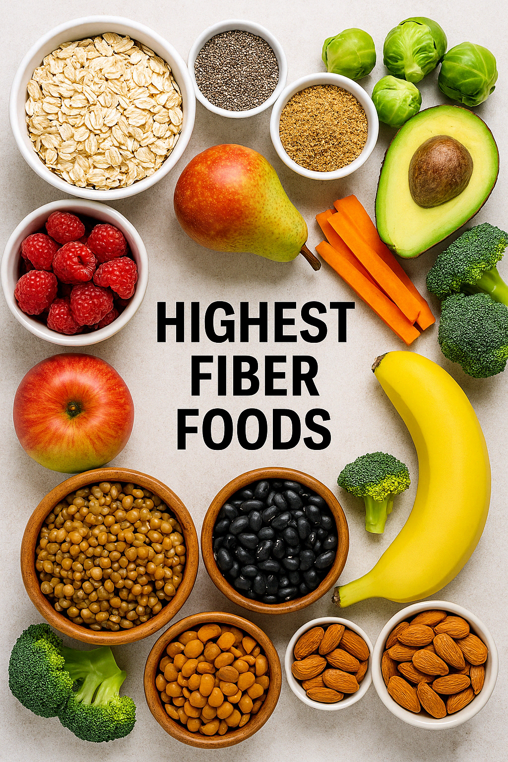 Highest Fiber Foods: A Comprehensive List for Optimal Health