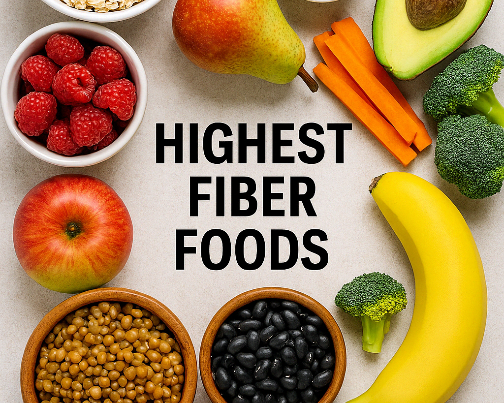 Highest Fiber Foods: A Comprehensive List for Optimal Health