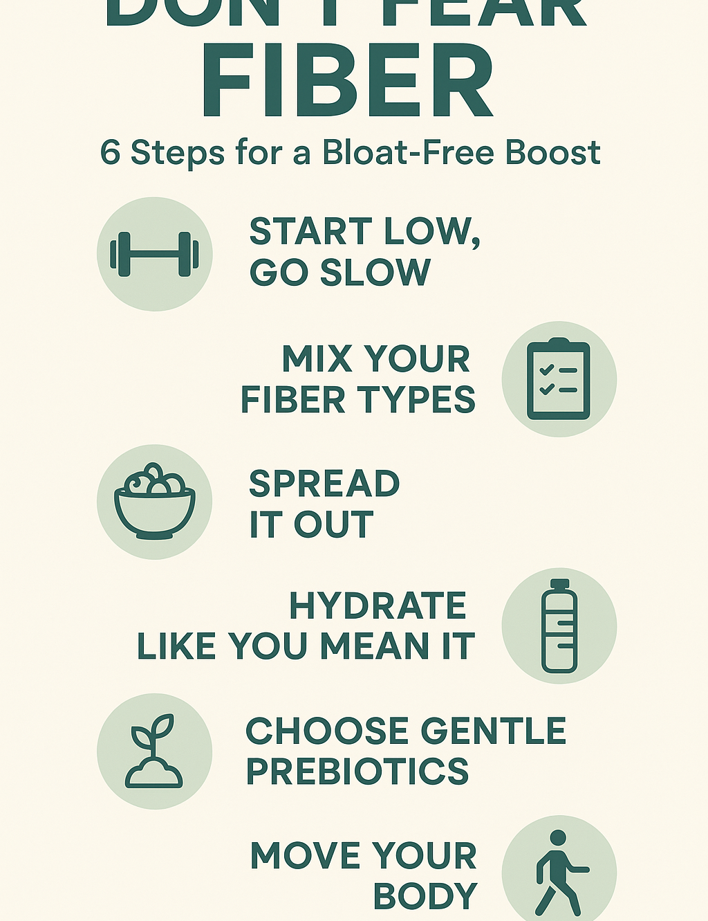 How to Add More Fiber Without Feeling Bloated or Gassy