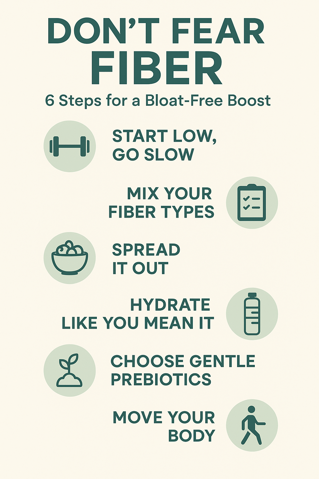 How to Add More Fiber Without Feeling Bloated or Gassy