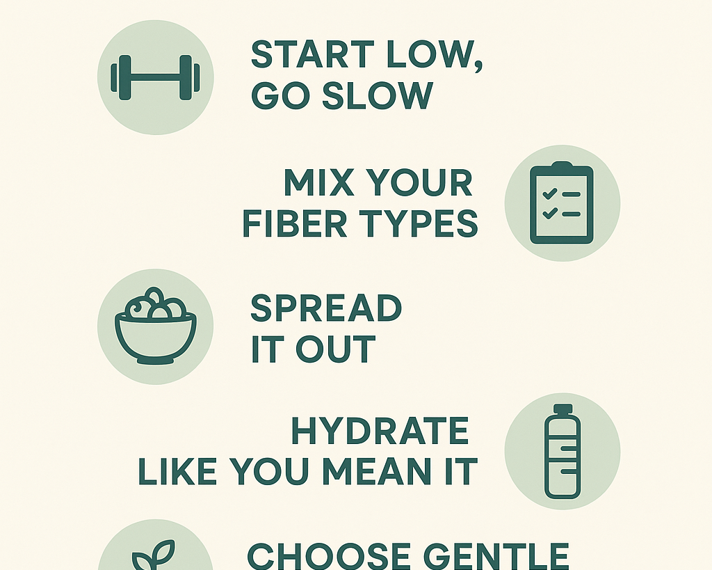 How to Add More Fiber Without Feeling Bloated or Gassy