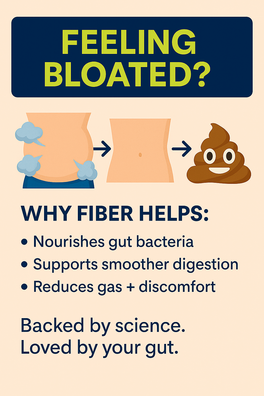 Bloating Sucks. Fiber Doesn’t. Here’s Why.