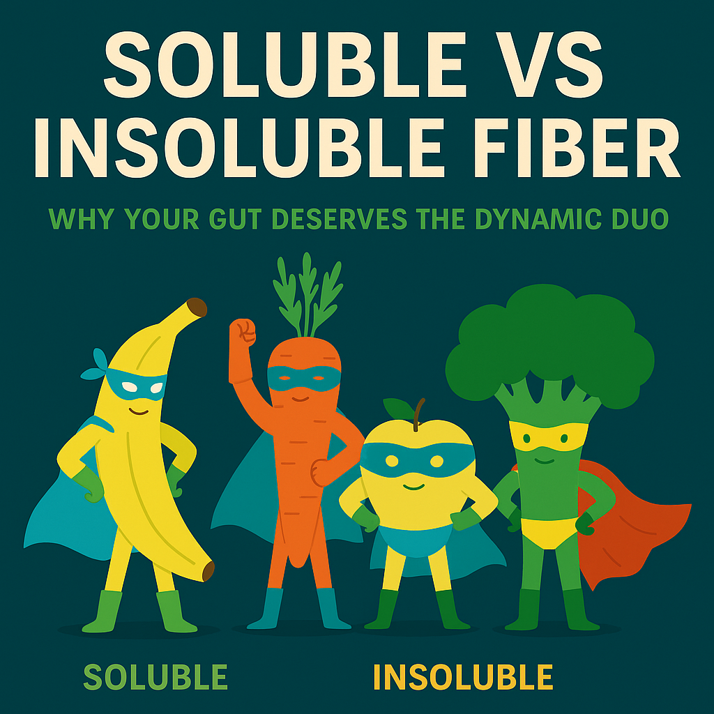 Soluble vs Insoluble Fiber: Why Your Gut Deserves the Dynamic Duo