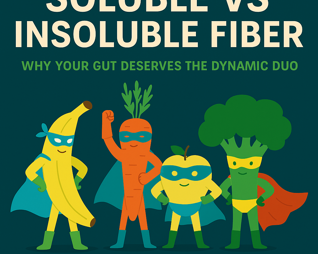 Soluble vs Insoluble Fiber: Why Your Gut Deserves the Dynamic Duo