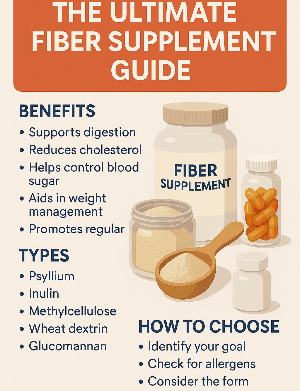 Ultimate Fiber Supplement Guide: Benefits, Types, and Finding the Right One