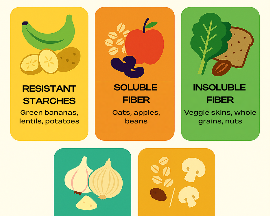 Where to Find It: The 5 Fiber Food Groups