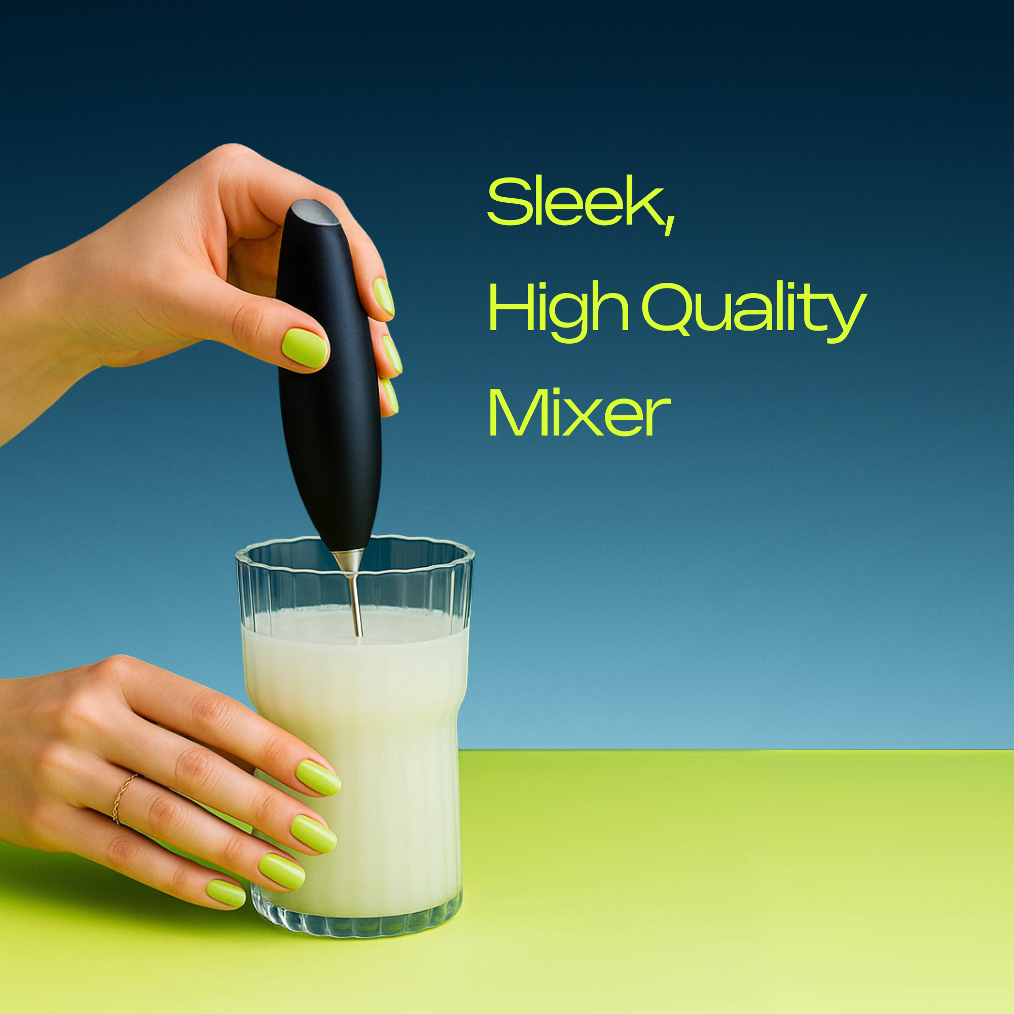 Core Fiber Frother