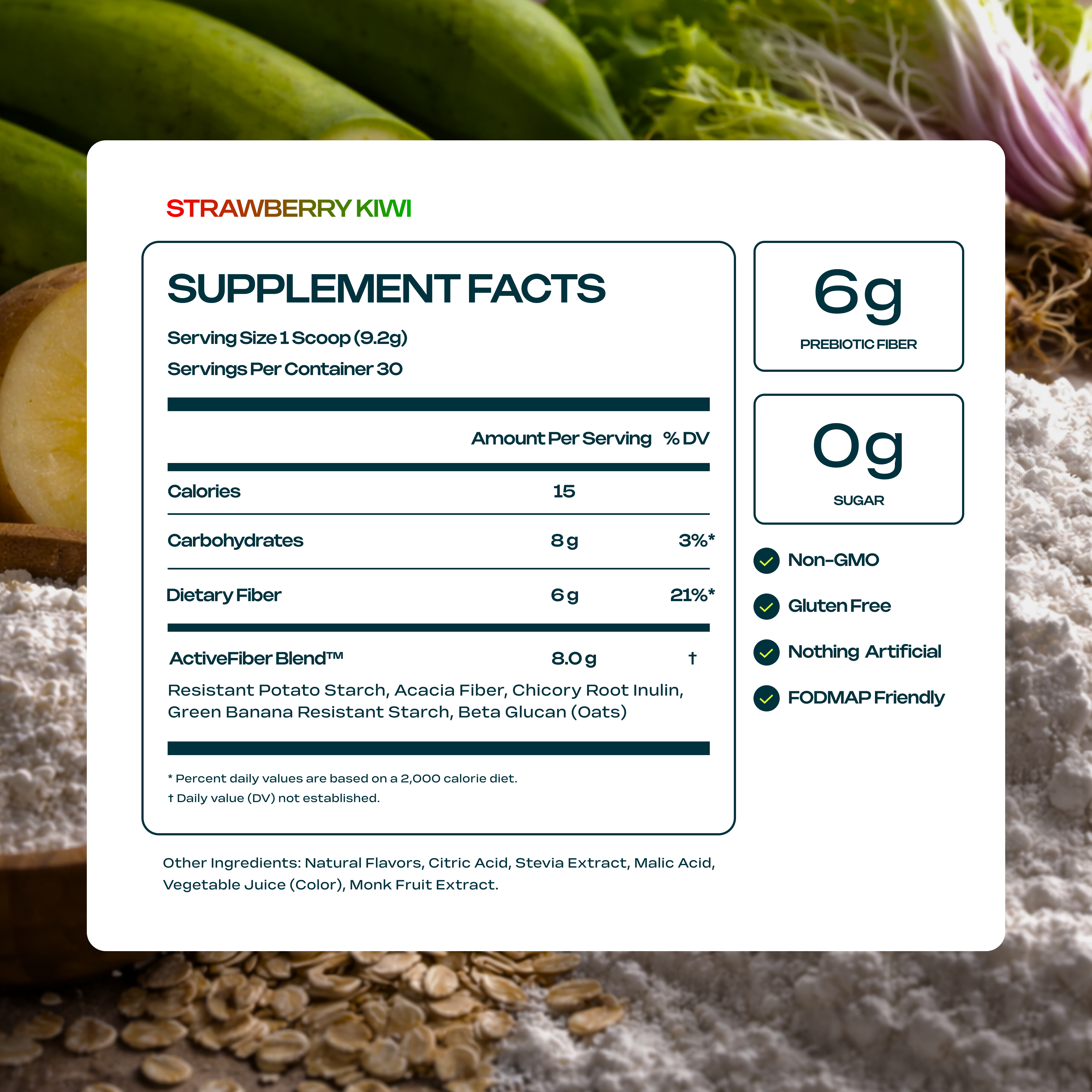 CORE FIBER - Strawberry Kiwi